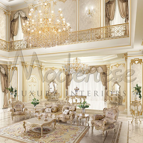 Кресло с подлокотниками из ткани Modenese Luxury Interiors 15417 фабрика MODENESE GASTONE из Италии. Фото №4