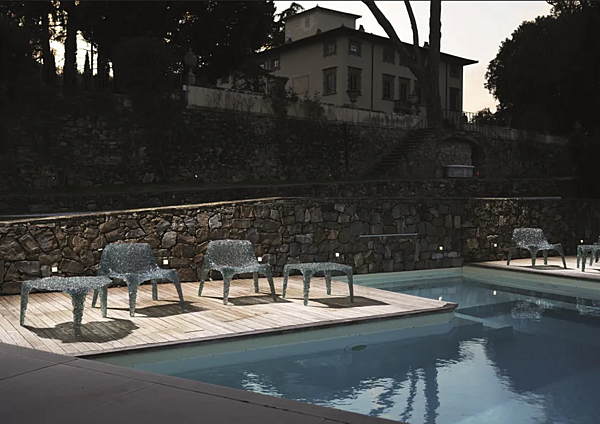 Кресло из поликарбоната с подлокотниками Edra  Veronica фабрика EDRA из Италии. Фото №5