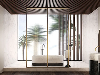 Стеклянная перегородка без двери BARAUSSE Parausse фабрика BARAUSSE из Италии