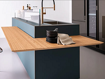Завтракальный стол из бамбука VALCUCINE Insula Завтракальный стол из бамбука VALCUCINE Insula фабрика VALCUCINE из Италии