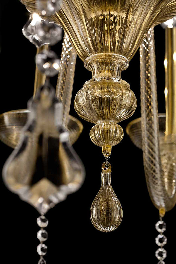 Люстра Barovier&Toso Izmir 5555/24 фабрика Barovier&Toso из Италии. Фото №4