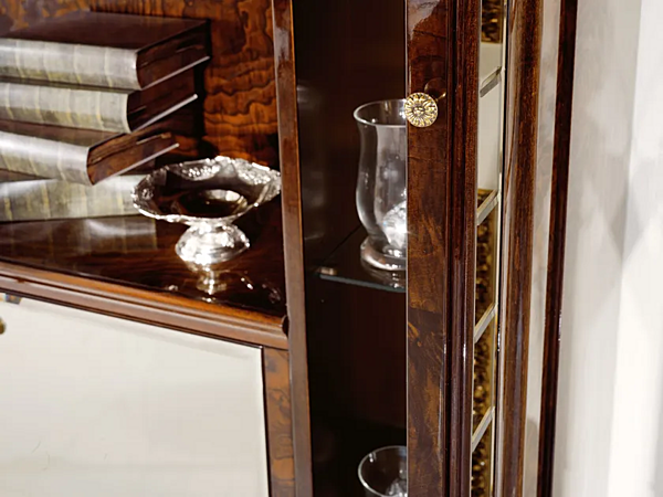 Открытый книжный шкаф из дерева A.R.ARREDAMENTI SRL Grand Royal 407 фабрика A.R.ARREDAMENTI SRL из Италии. Фото №3