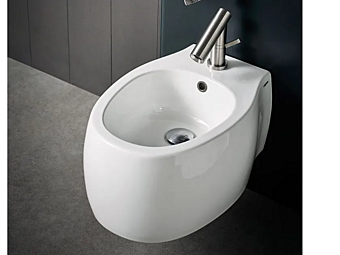 Настенный керамический биде PEAR 2 AGAPE фабрика Agape из Италии