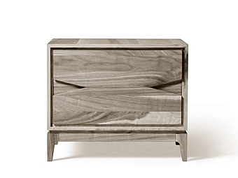 Прикроватная тумбочка из массива дерева с ящиками DALE Base M 631 фабрика DALE из Италии