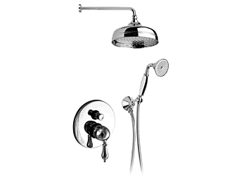 Набор душевой системы из стали с тремя отверстиями Boston Gaia Mobili фабрика GAIA из Италии