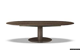 Стол MINOTTI Bellagio "Dining" Wood фабрика Minotti из Италии