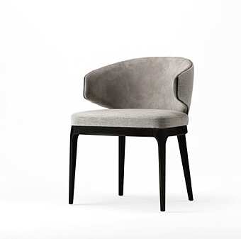 Кресло из массива дерева с мягкой обивкой DECORA ( LCI STILE) MN32L