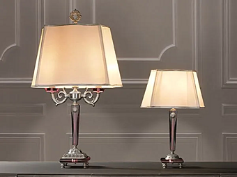 Настольная лампа из металла Ermes LG2 LP1 Euroluce Lampadari фабрика EUROLUCE LAMPADARi из Италии