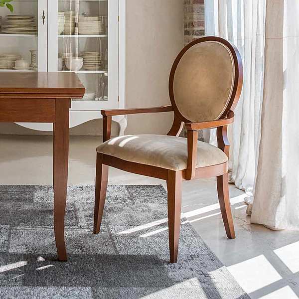 Стул TONIN CASA  Classic Collection AURIGA - 1193A фабрика TONIN CASA из Италии. Фото №1