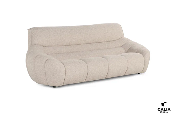 Диван с обитой спинкой на три места из ткани DAISY Calia Italia PREMIUM 1209 фабрика Calia Italia из Италии. Фото №2
