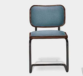 Стул с металлической основой и мягкой обивкой ALIVAR Breuer 124 фабрика ALIVAR из Италии