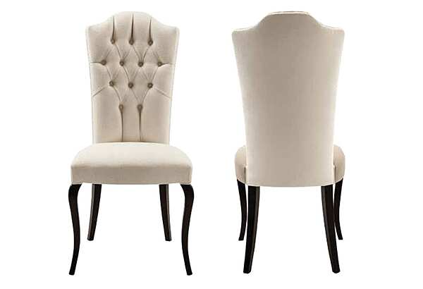 Стул из массива дерева с мягкой обивкой DECORA ( LCI STILE) N001C фабрика DECORA ( LCI STILE) из Италии. Фото №2