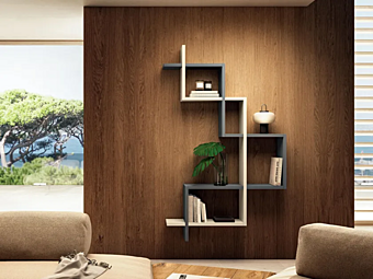 Подвесная деревянная книжная полка LAGO Lagolinea 2125 2125 фабрика LAGO из Италии