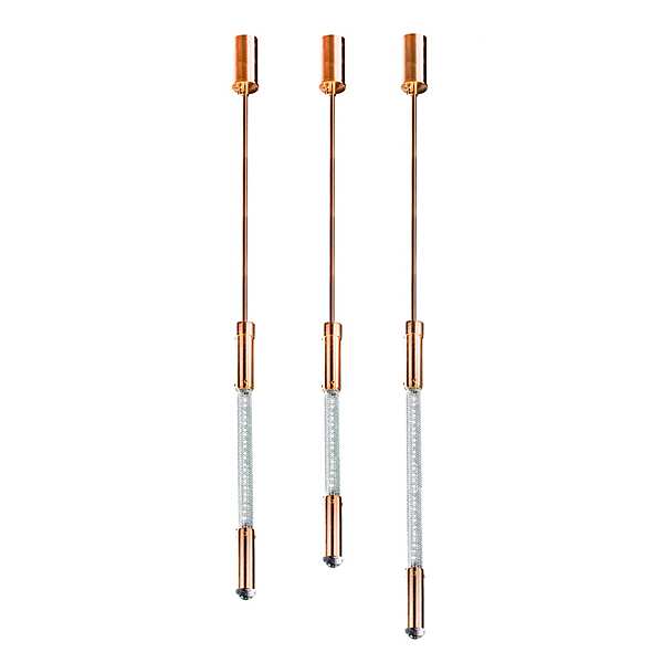 Светильник - латунь, матовый золотой отделкой и ручной граненый кристалл   SIGMA L2  7243 - 7244 - 7245 фабрика SIGMA L2 из Италии. Фото №1