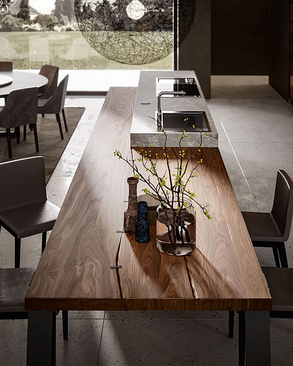 Современная деревянная кухня Old Line коллекции Contemporary 3.0 фабрика Oldline из Италии. Фото №8