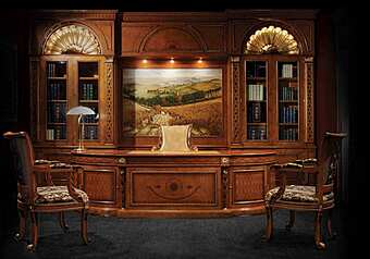 Письменный стол EZIO BELLOTTI ''PLATINUM'' 2015 фабрика EZIO BELLOTTI из Италии