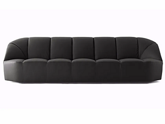 Диван из кожи с мягкой спинкой Gallotti&Radice CLOUD Диван из кожи с мягкой спинкой Gallotti&Radice CLOUD фабрика Gallotti & Radice из Италии