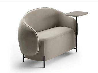 Кожаный малый диван INNOVA Imbottiti Mella фабрика Innova Imbottiti из Италии