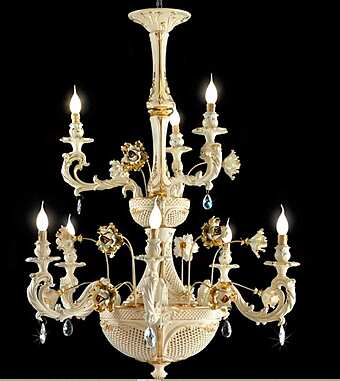 Люстра LORENZON Creazioni Luminose LL.13/AVO/F/6+3F фабрика LORENZON (F.LLI LORENZON) из Италии