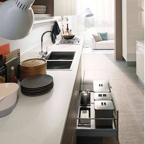 Кухня RECORD CUCINE CUCINA YUMA comp.3 фабрика RECORD CUCINE из Италии. Фото №4