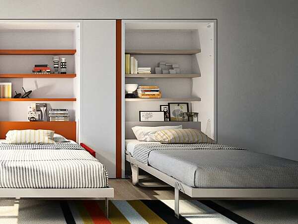 Кровать CLEI Living & Young System ALTEA BOOK 90 BOARD D 62,3 фабрика CLEI из Италии. Фото №1