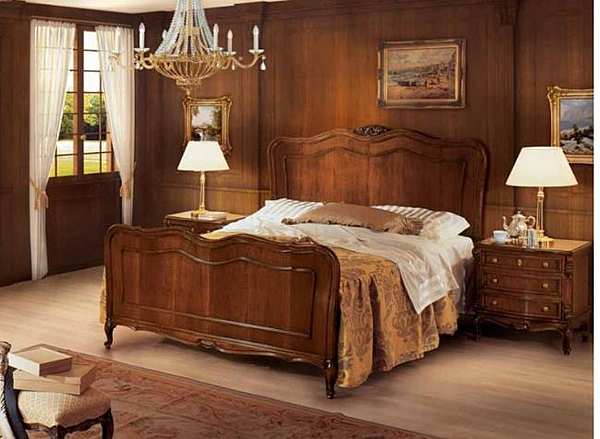 Кровать ANGELO CAPPELLINI BEDROOMS Pergolesi 11030/18 фабрика ANGELO CAPPELLINI из Италии. Фото №1