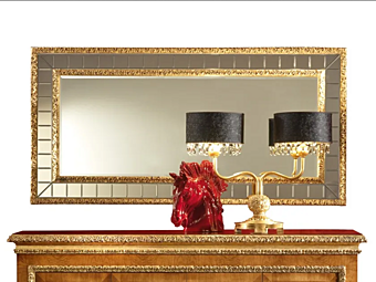 Прямоугольное настенное зеркало из стекла A.R.ARREDAMENTI SRL Royal 723