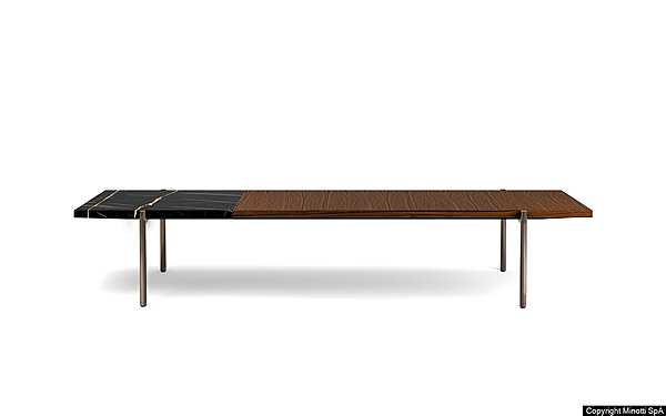 Стол MINOTTI Superquadra фабрика Minotti из Италии. Фото №1