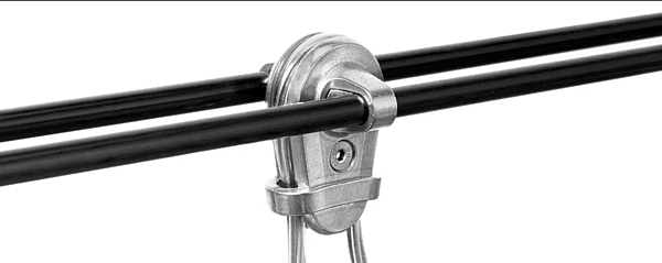 Светильник подвесной LED с металлическим сетчатым абажуром Lumina Moove 750 фабрика Lumina из Италии. Фото №7