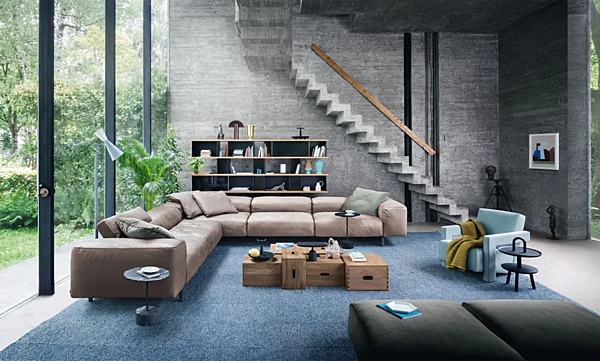 Круглый деревянный кофейный стол CASSINA Reaction Poetique высота 56 см фабрика CASSINA из Италии. Фото №7