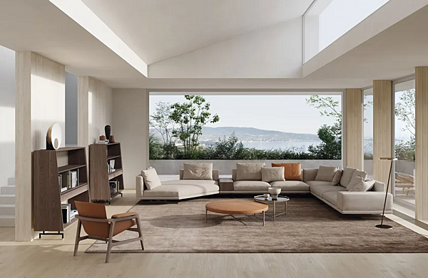 Круглый металлический кофейный столик Frigerio Santamonica 18100 фабрика Frigerio из Италии. Фото №7