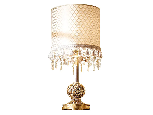 Настольная лампа из металла с абажуром A.R. Arredamenti Grand Royal L.92 + P.470 фабрика A.R.ARREDAMENTI SRL из Италии. Фото №1