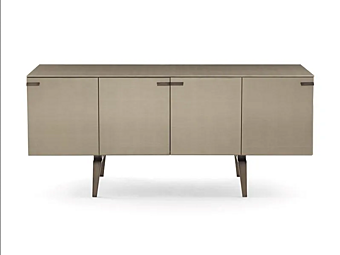 Деревянный боковой шкаф с дверцами из кашемира Gallotti&Radice Pandora Деревянный боковой шкаф с дверцами из кашемира Gallotti&Radice Pandora фабрика Gallotti & Radice из Италии