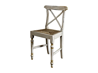 Стул из бука с соломенным сиденьем Interiors Italia CO505 фабрика Interiors Italia из Италии