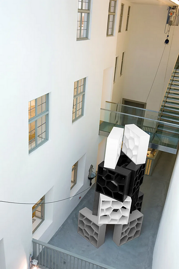 Двусторонняя книжная полка из дерева OPUS INCERTUM CASAMANIA & HORM фабрика Casamania & HORM из Италии. Фото №9