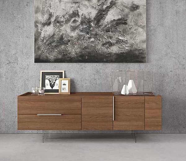 Тумба с ящиками и дверцами DELLA ROVERE Biquadro D273330 фабрика DELLA ROVERE из Италии. Фото №2