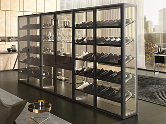 Деревянный барный шкаф MISURAEMME Palo Alto Day фабрика MisuraEmme из Италии