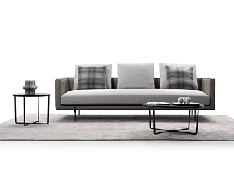 Диван с мягкой спинкой из ткани GYFORM Poncho