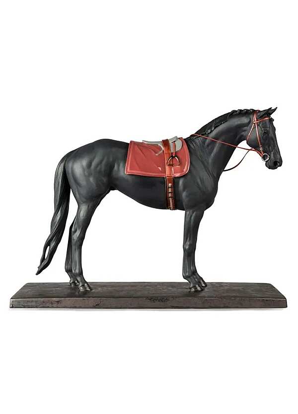 English Purebred Horse Sculpture фабрика LLADRO из Италии. Фото №1