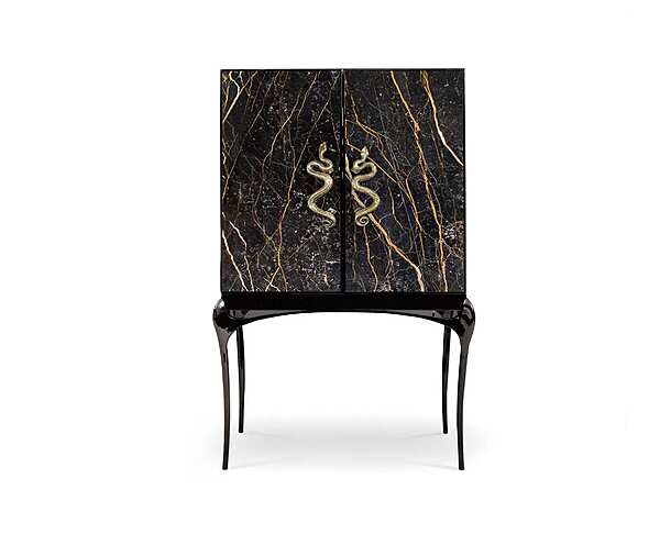 Мраморный Барный Шкаф «Индия Порт Лоран» KOKET KKGP514 фабрика KOKET из Италии. Фото №1