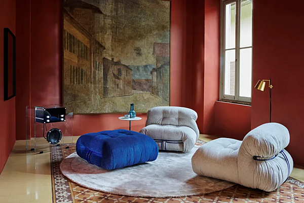Круглый кофейный стол из дерева CASSINA 194  9 фабрика CASSINA из Италии. Фото №10