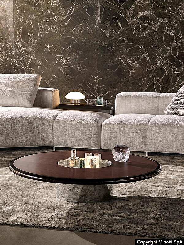 Журнальный стол MINOTTI Helene Hannes Peer фабрика Minotti из Италии. Фото №3