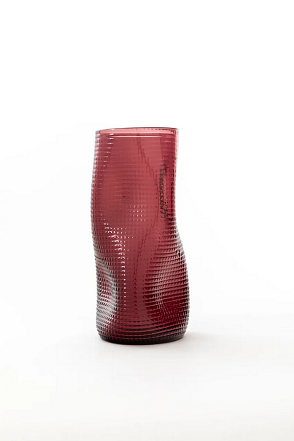 Ваза из blown glass кораллового цвета CASSINA 08821, 08823 фабрика CASSINA из Италии. Фото №10