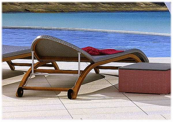 Шезлонг LOOM ITALIA AE67 фабрика LOOM ITALIA из Италии. Фото №1