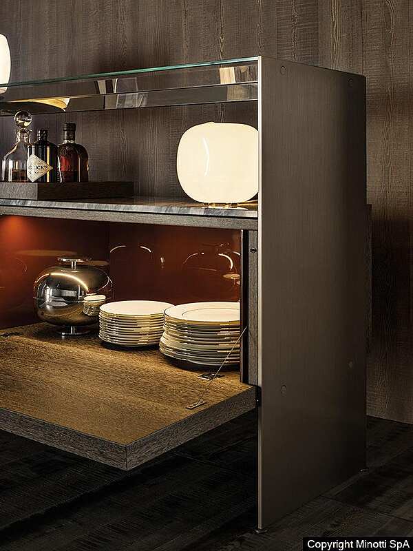 Тумба MINOTTI Carson фабрика Minotti из Италии. Фото №9
