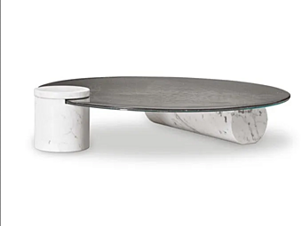 Журнальный стол из стекла BAXTER Verre Particulier