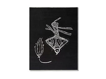 Прямоугольный ковер ручной работы с графическим узором CASSINA Graffiti фабрика CASSINA из Италии