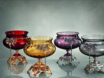 Стеклянный центральный элемент Nausicaa от Euroluce Lampadari фабрика EUROLUCE LAMPADARi из Италии