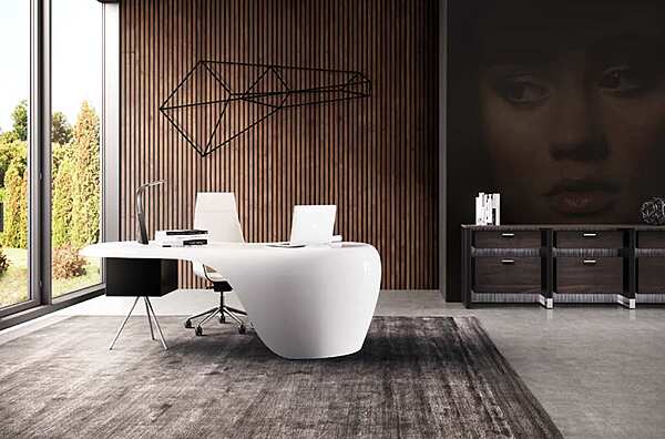 Письменный стол DELLA ROVERE Uno D210401 фабрика DELLA ROVERE из Италии. Фото №8