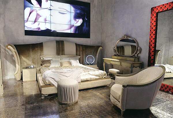Композиция  MANTELLASSI "Casa Gioiello" спальня Re Sole фабрика MANTELLASSI из Италии. Фото №1